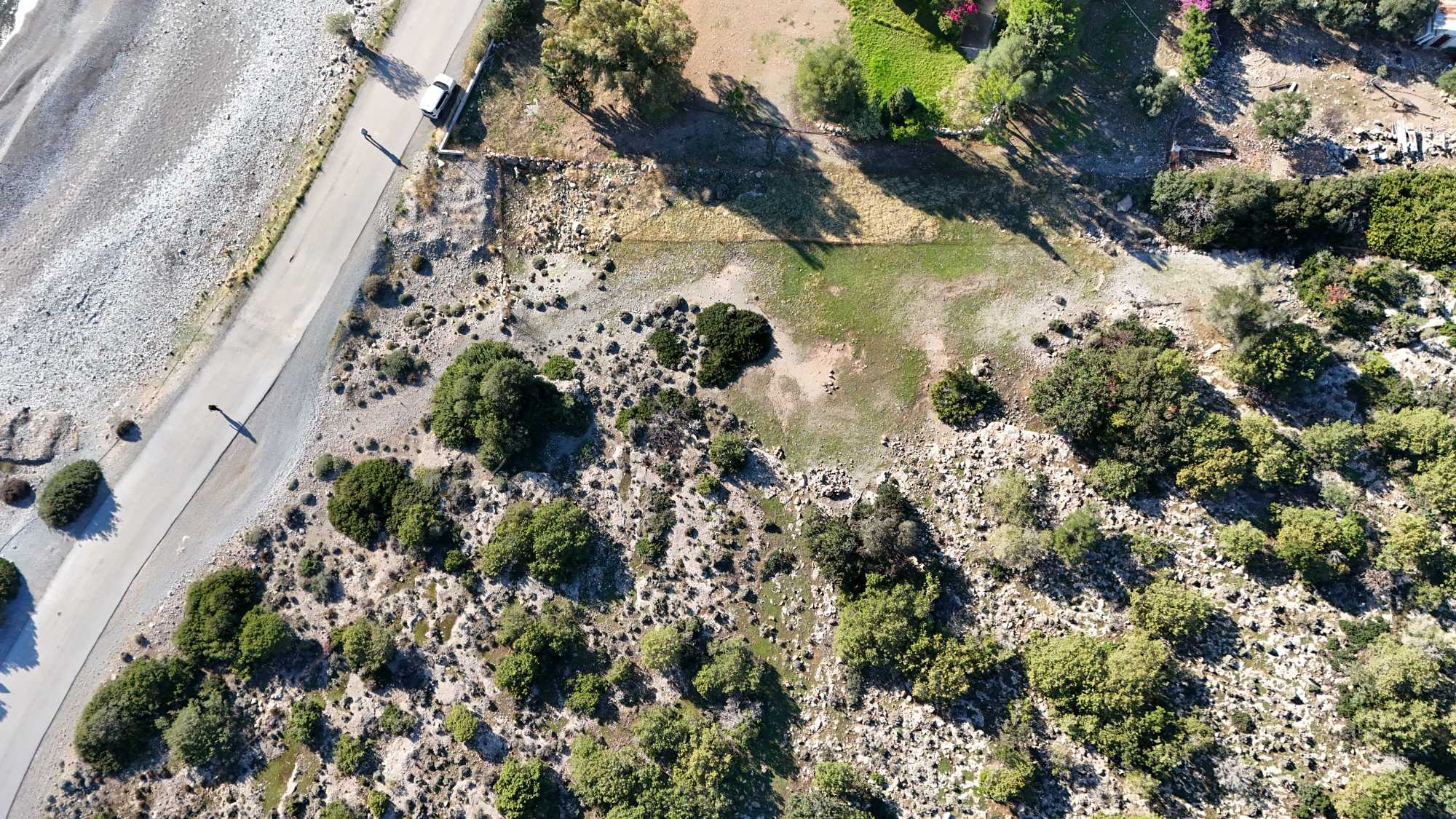 Beachfront plot for sale in Chania Crete