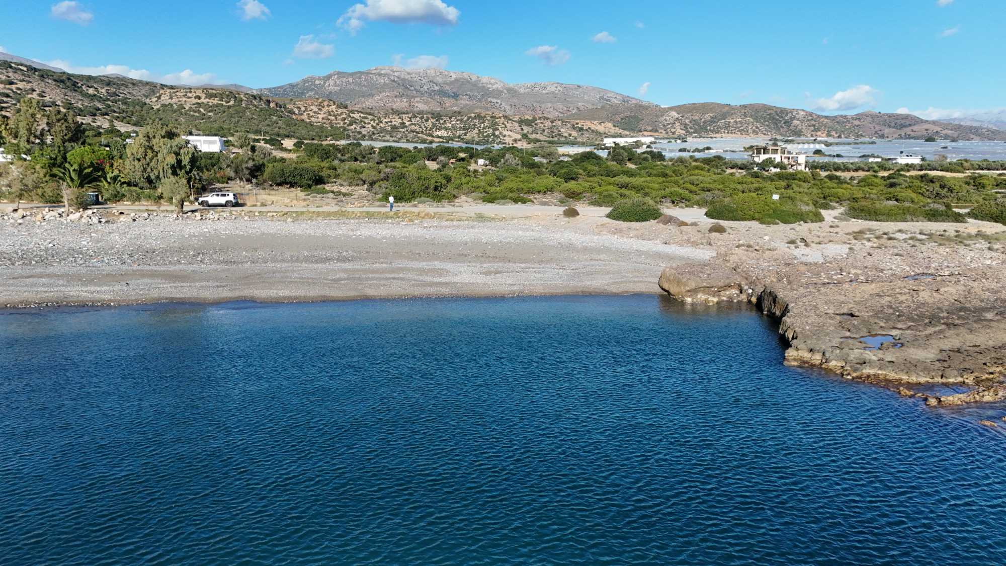 Beachfront plot for sale in Chania Crete
