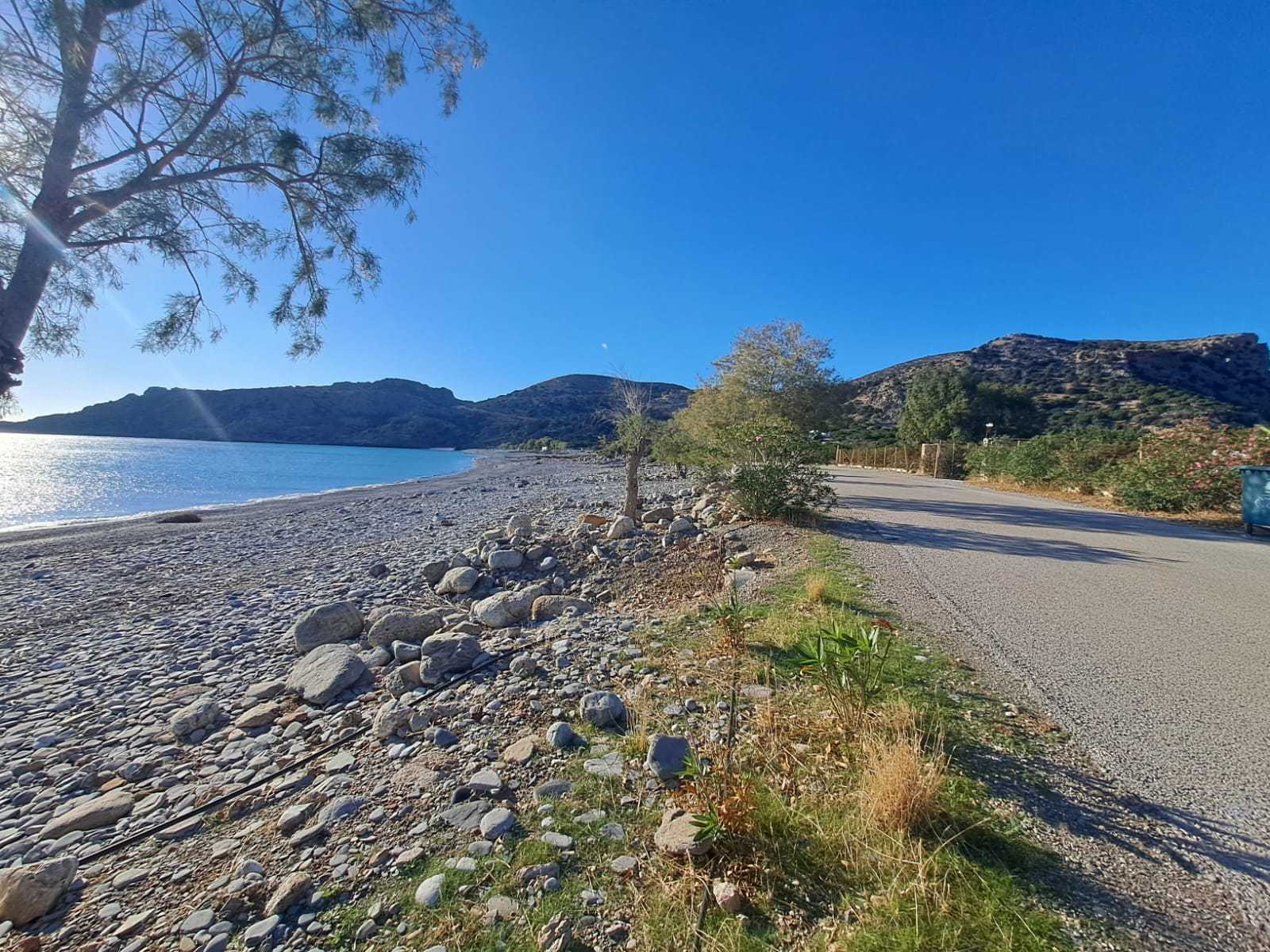 Beachfront plot for sale in Chania Crete