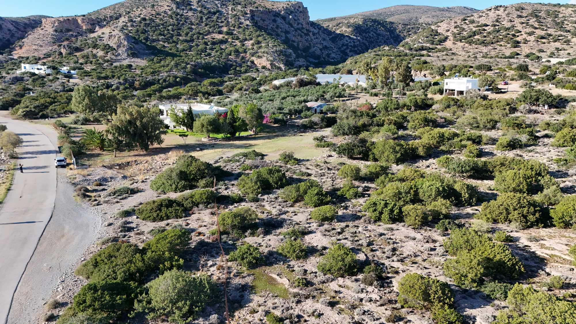 Beachfront plot for sale in Chania Crete