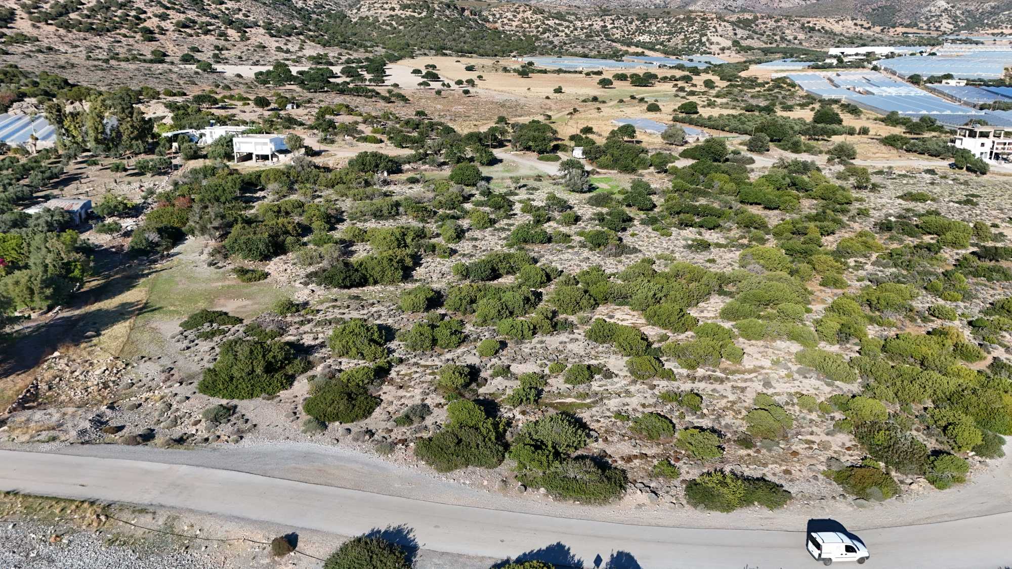 Beachfront plot for sale in Chania Crete