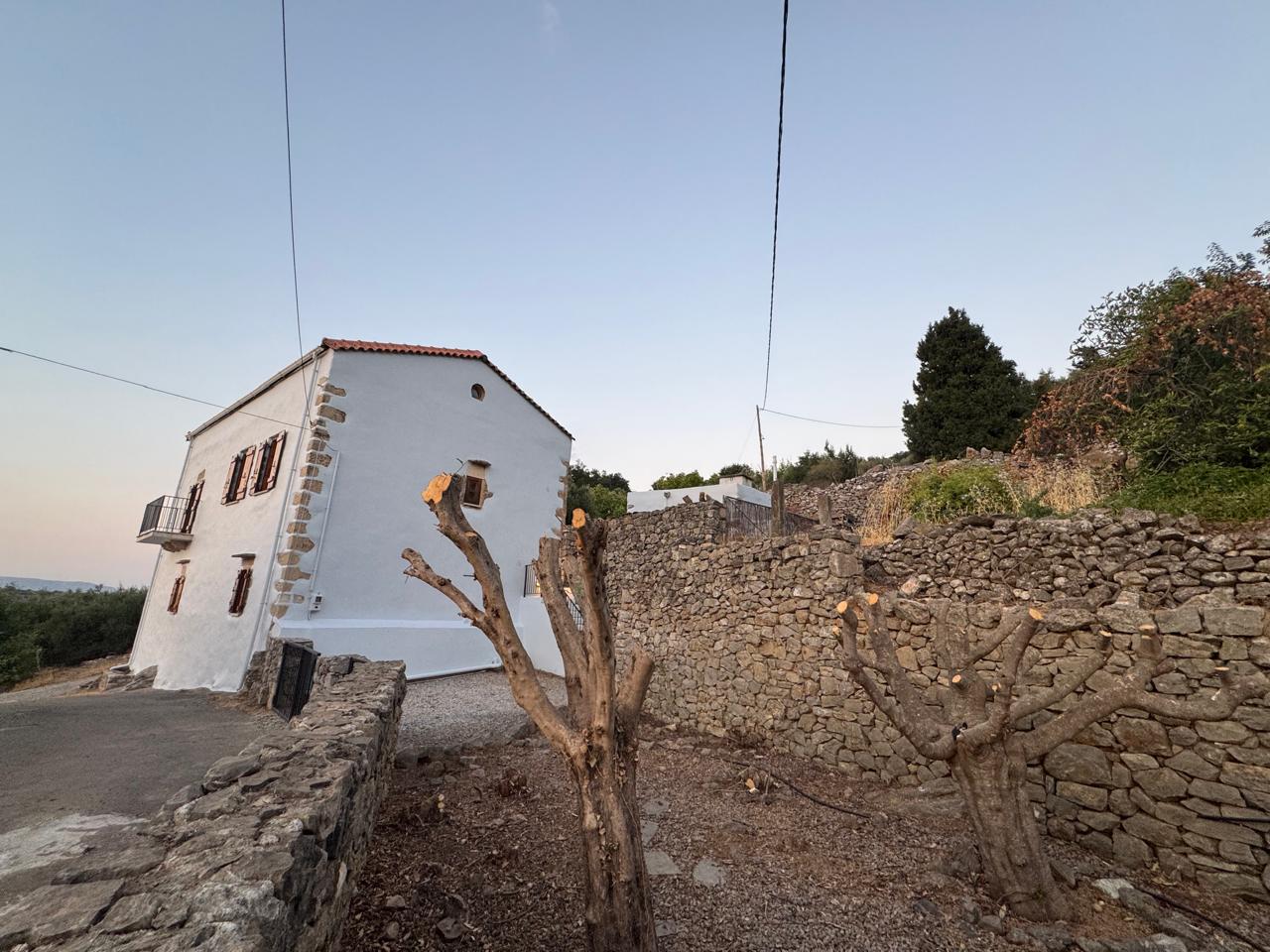 Stone villa in Apokoronas Chania Crete for sale