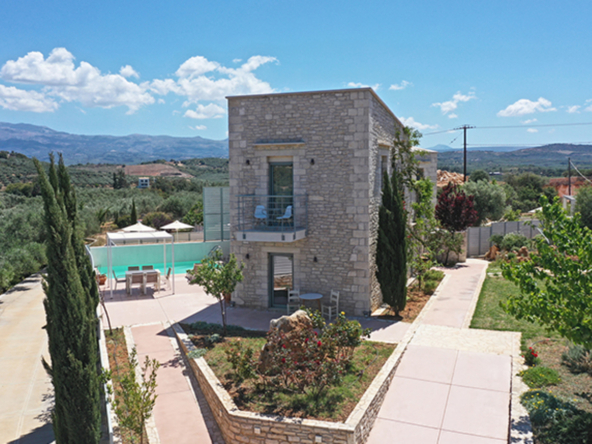 Stone villa for sale in Panormo Rethymno Crete