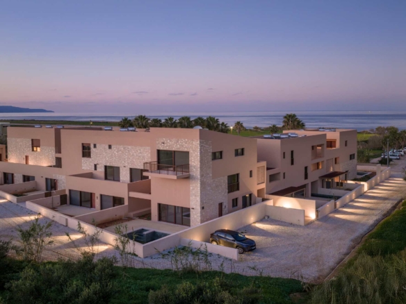Brand new development by the beach in Maleme Chania Crete for sale