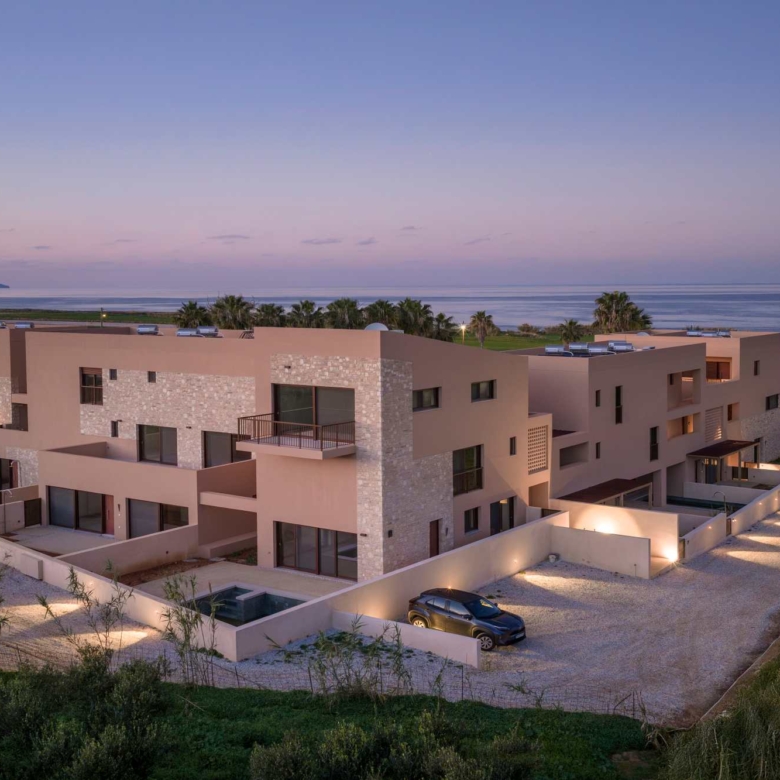 Brand new development by the beach in Maleme Chania Crete for sale