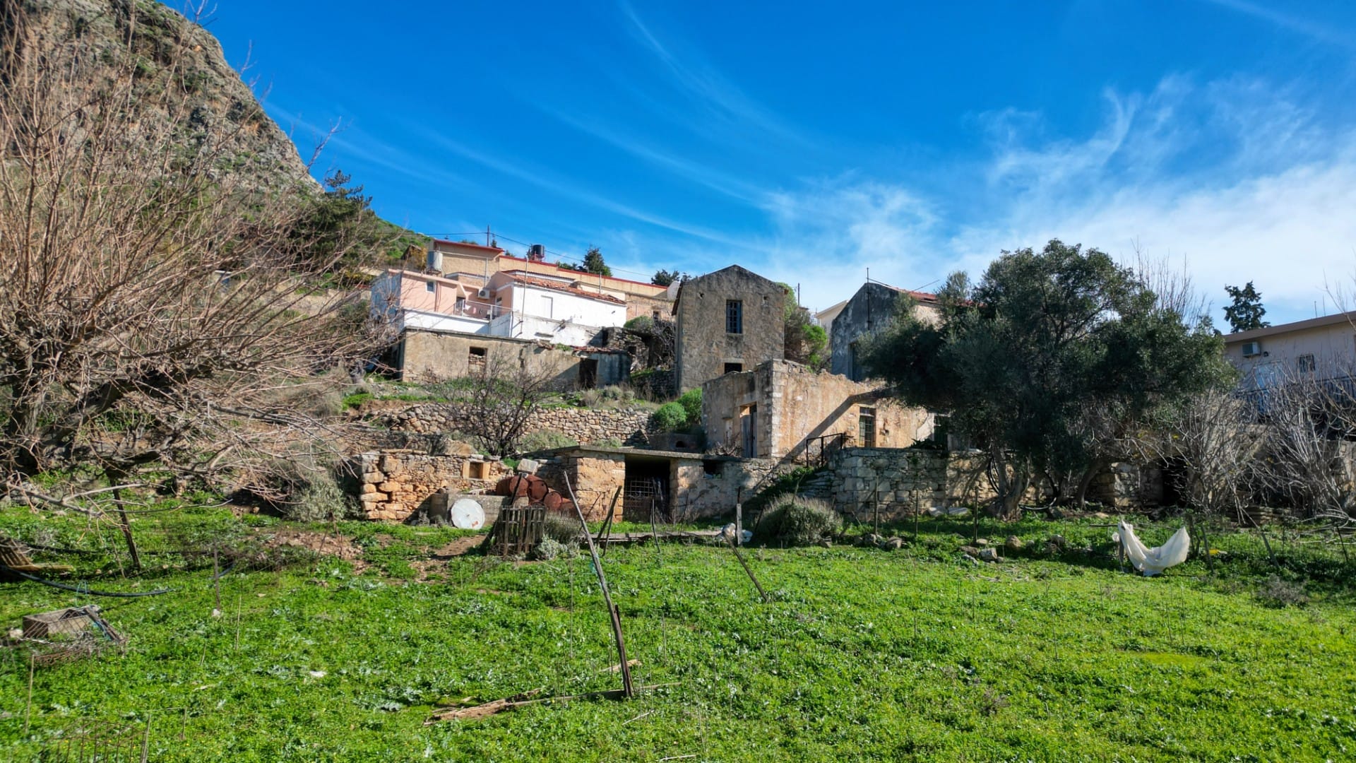 Renovation project with sea views for sale in Chania Crete Renovation project with sea views for sale in Chania Crete