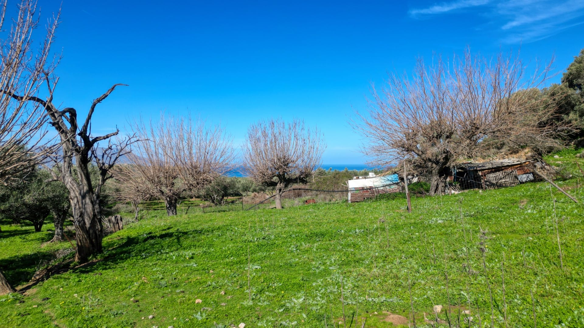 Renovation project with sea views for sale in Chania Crete