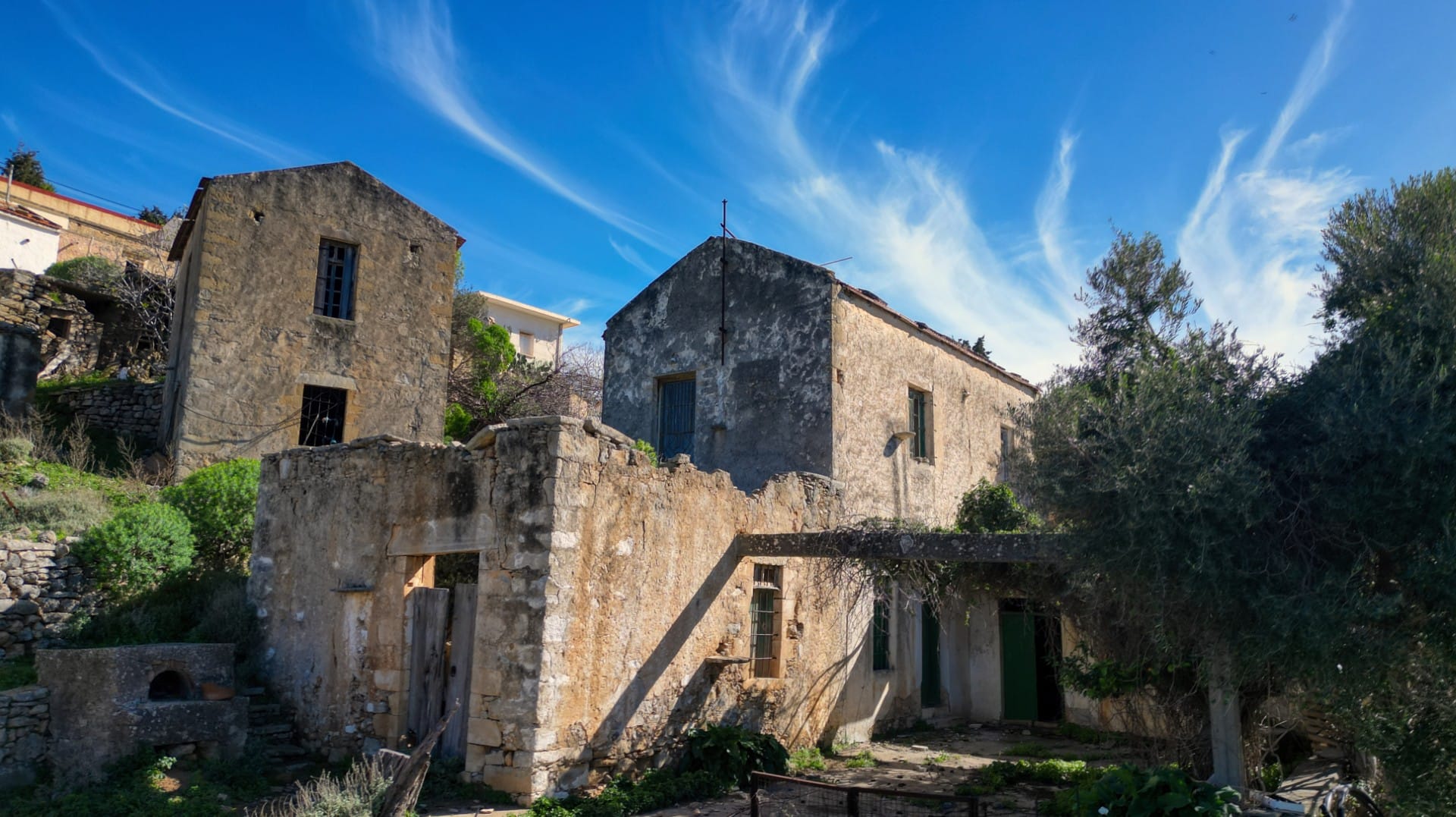 Renovation project with sea views for sale in Chania Crete Renovation project with sea views for sale in Chania Crete