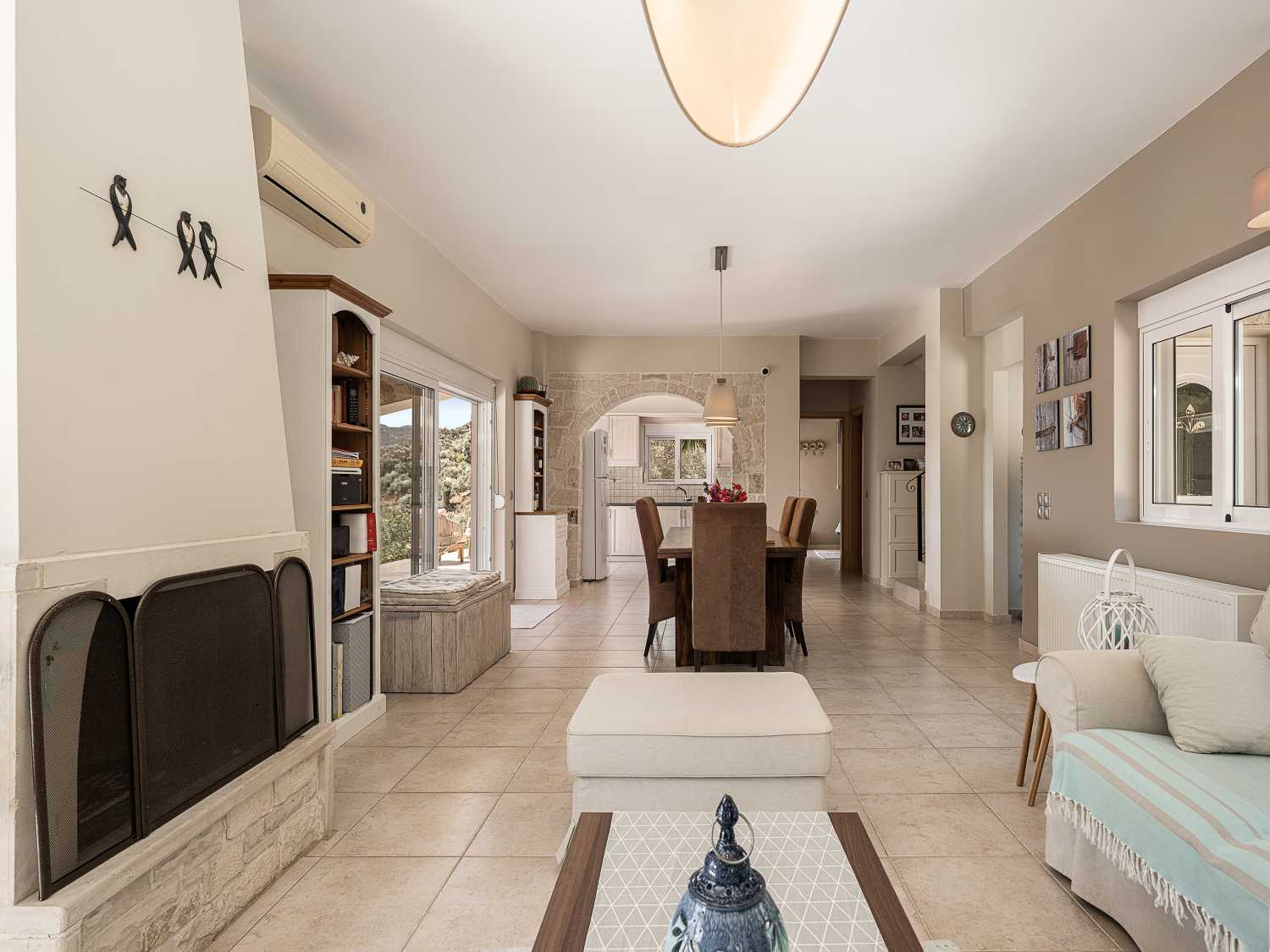 Stone villa for sale in Chania Crete