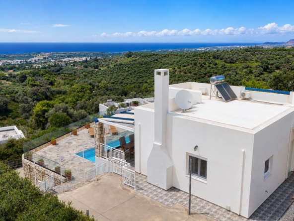 Villa with sea views for sale in Rethymno Crete