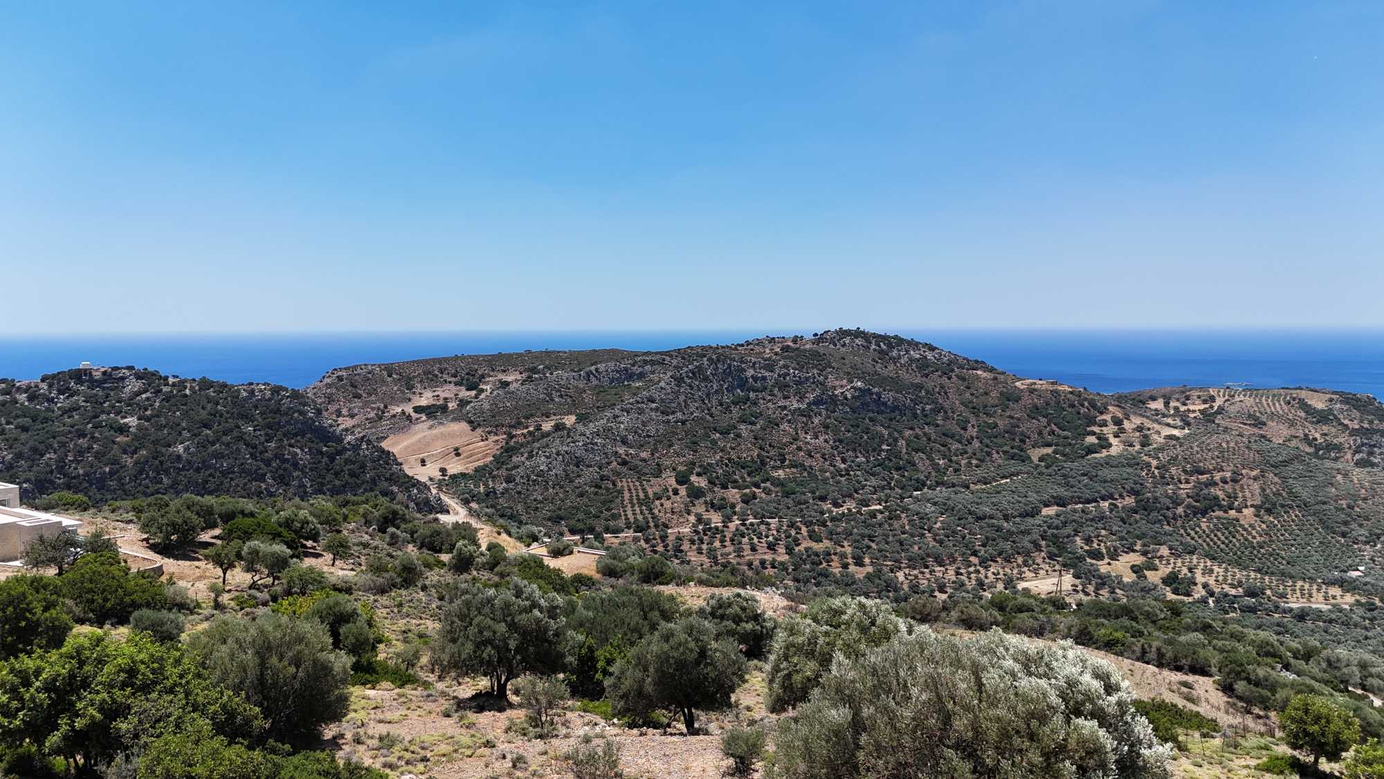 Plot with panoramic sea views for sale in Paleochora Chania Crete