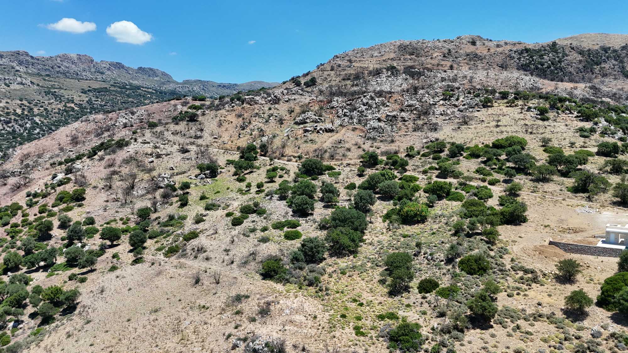 Plot with panoramic sea views for sale in Paleochora Chania Crete