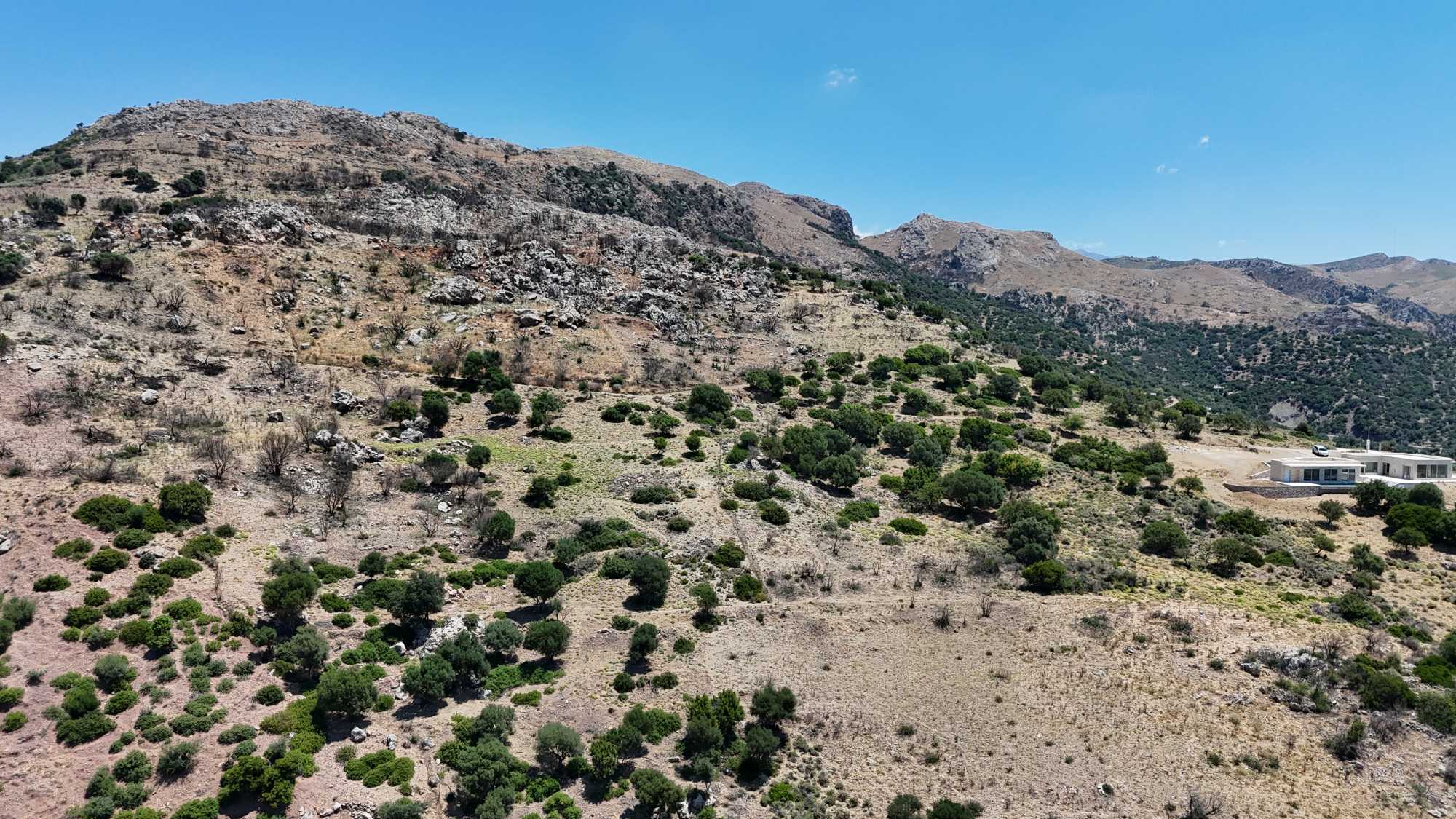 Plot with panoramic sea views for sale in Paleochora Chania Crete