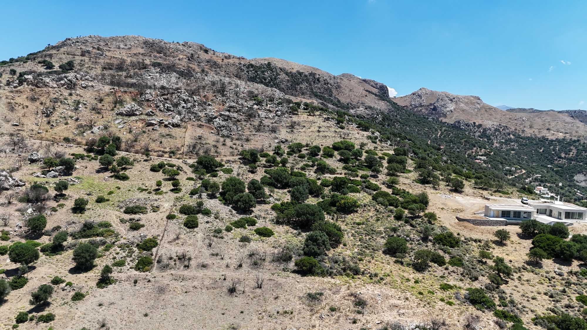 Plot with panoramic sea views for sale in Paleochora Chania Crete