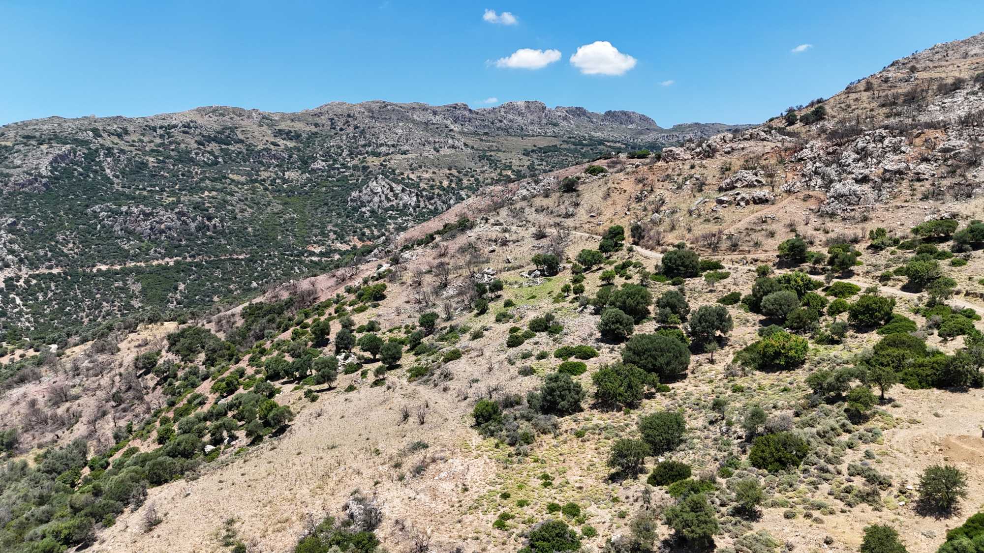 Plot with panoramic sea views for sale in Paleochora Chania Crete