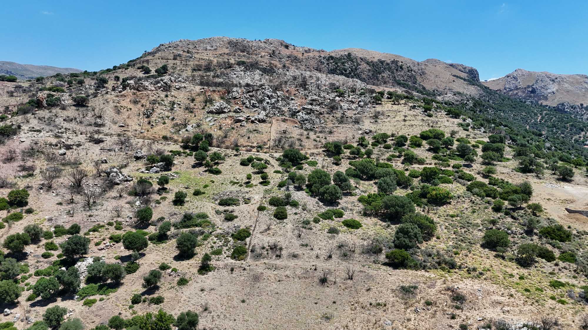 Plot with panoramic sea views for sale in Paleochora Chania Crete