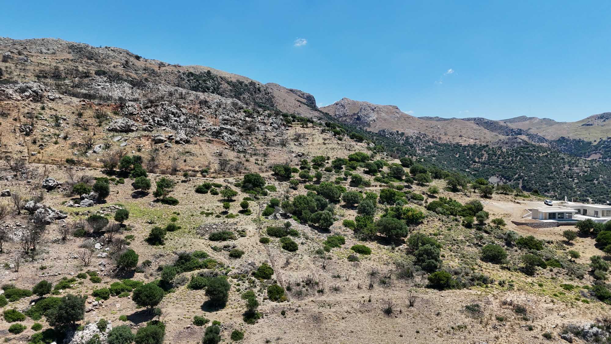 Plot with panoramic sea views for sale in Paleochora Chania Crete