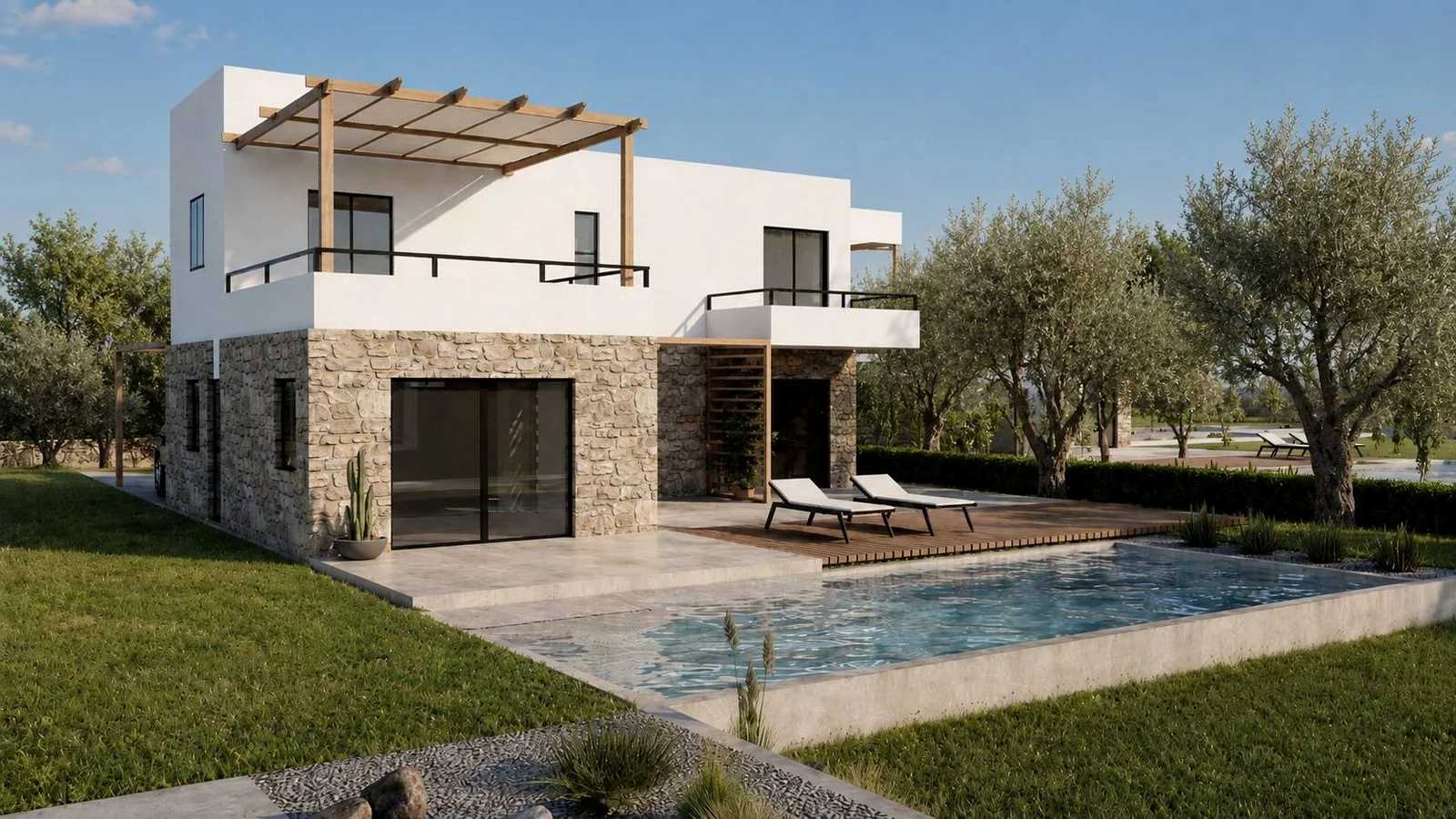 Off plan villa for sale in Chania Crete