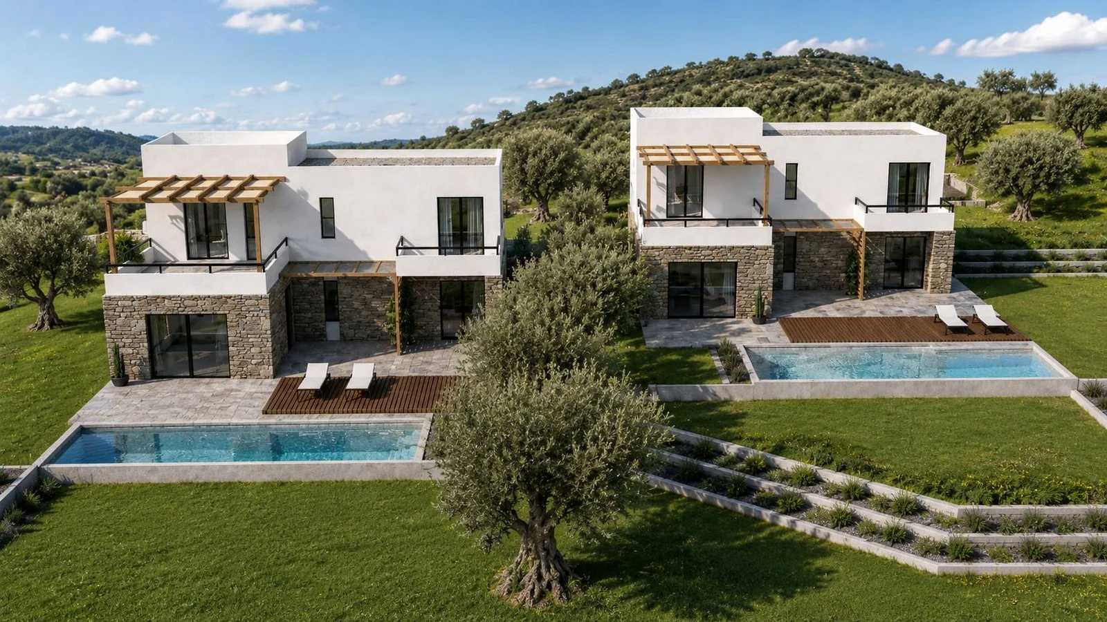 Off plan villa for sale in Chania Crete