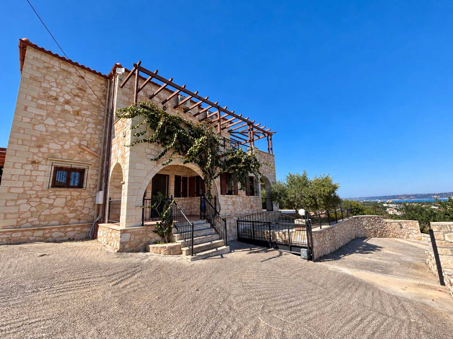 Stone villa for sale in chania crete Stone villa for sale in chania crete