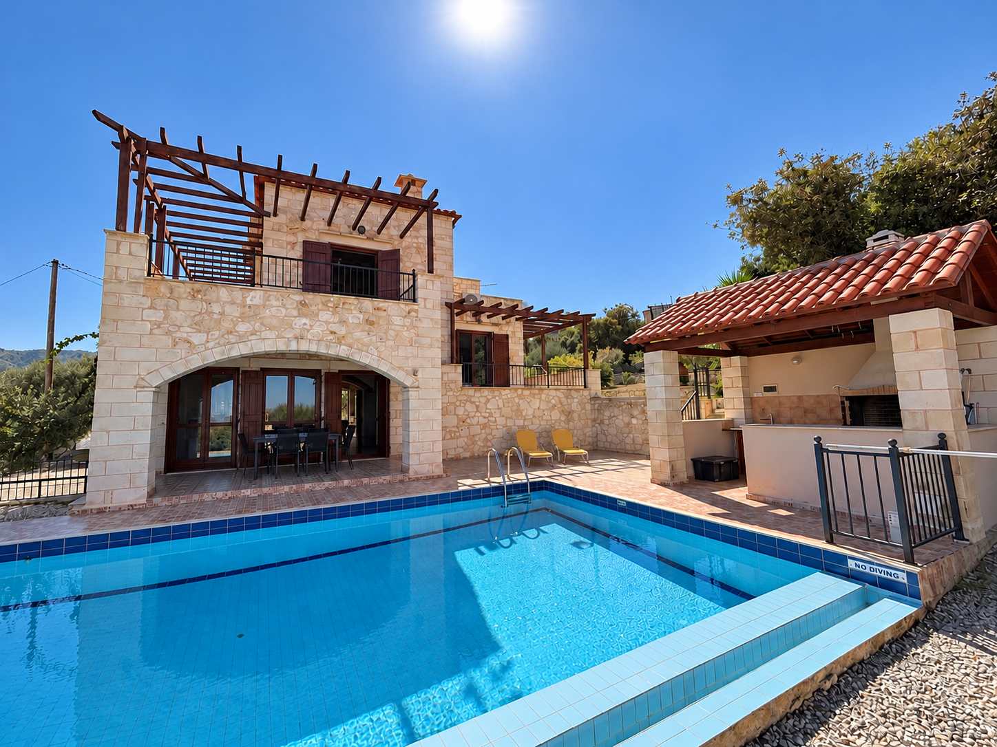Stone villa for sale in chania crete Stone villa for sale in chania crete