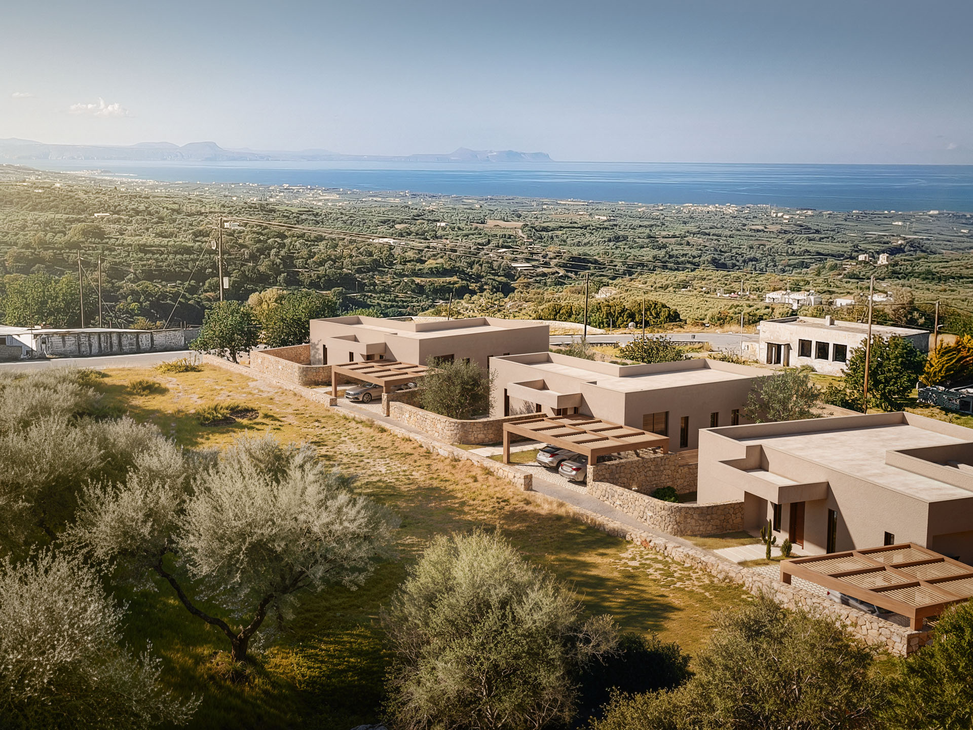 Villa under development for sale in Rethymno Crete