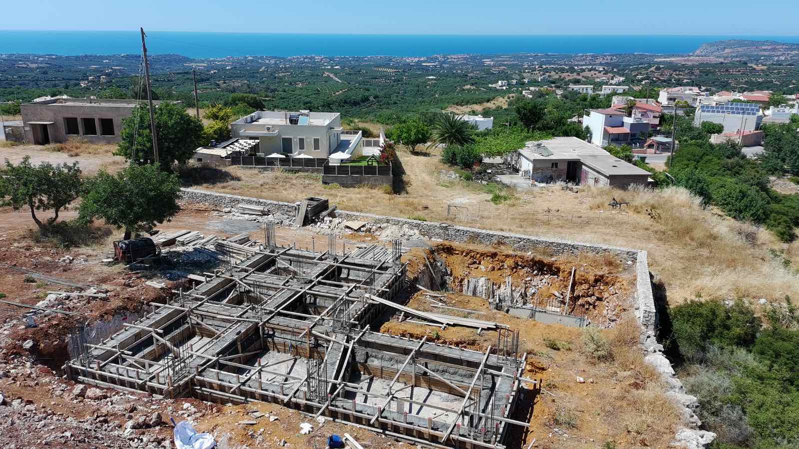 Villa under development for sale in Rethymno Crete