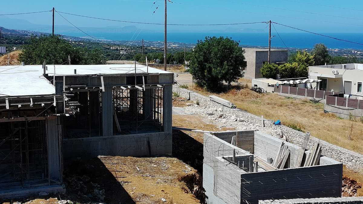 Villa under development for sale in Rethymno Crete