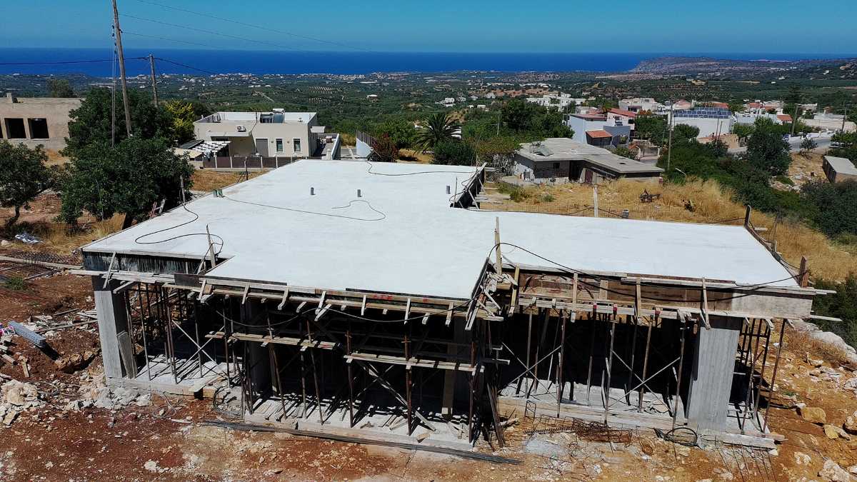 Villa under development for sale in Rethymno Crete