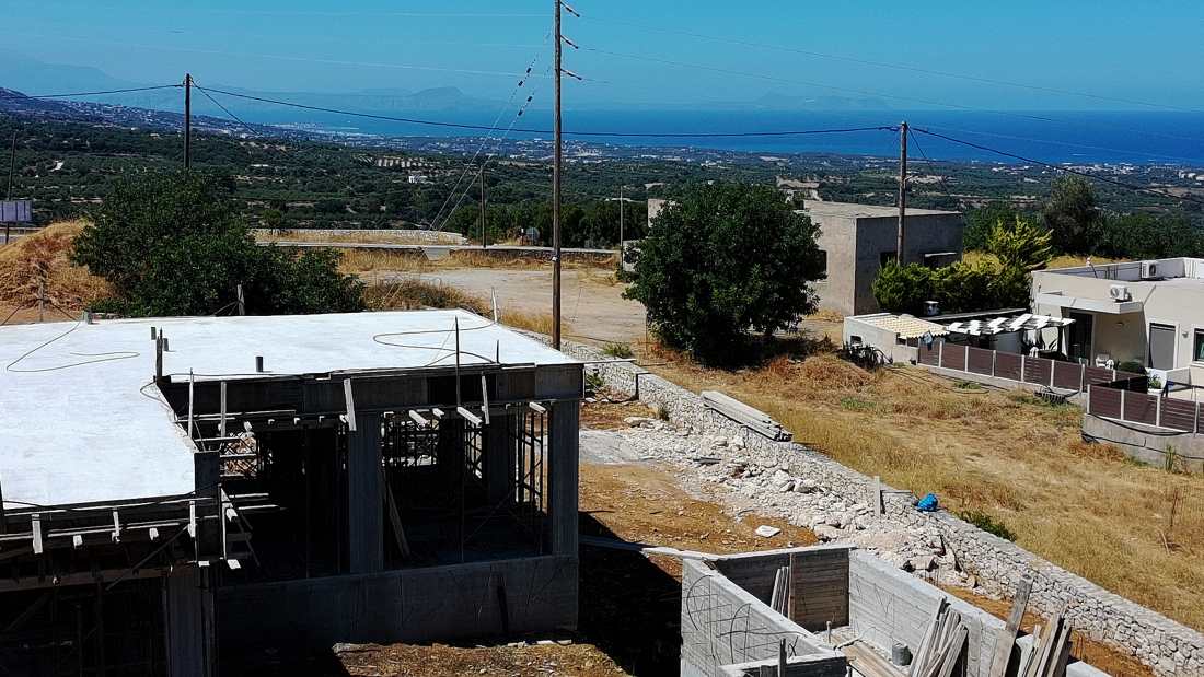 Villa under development for sale in Rethymno Crete